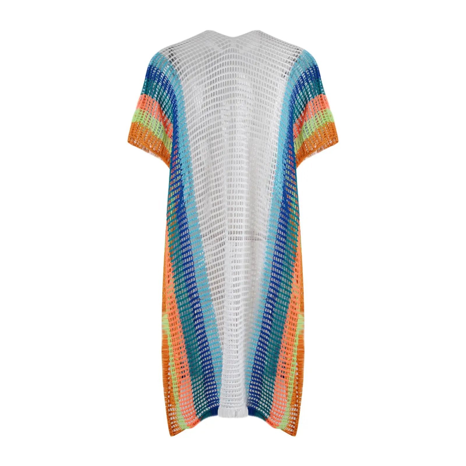 Women`s Swimsuit Cover up V Neck Hollow Out Crochet Polyester Sun Protection Clothing
