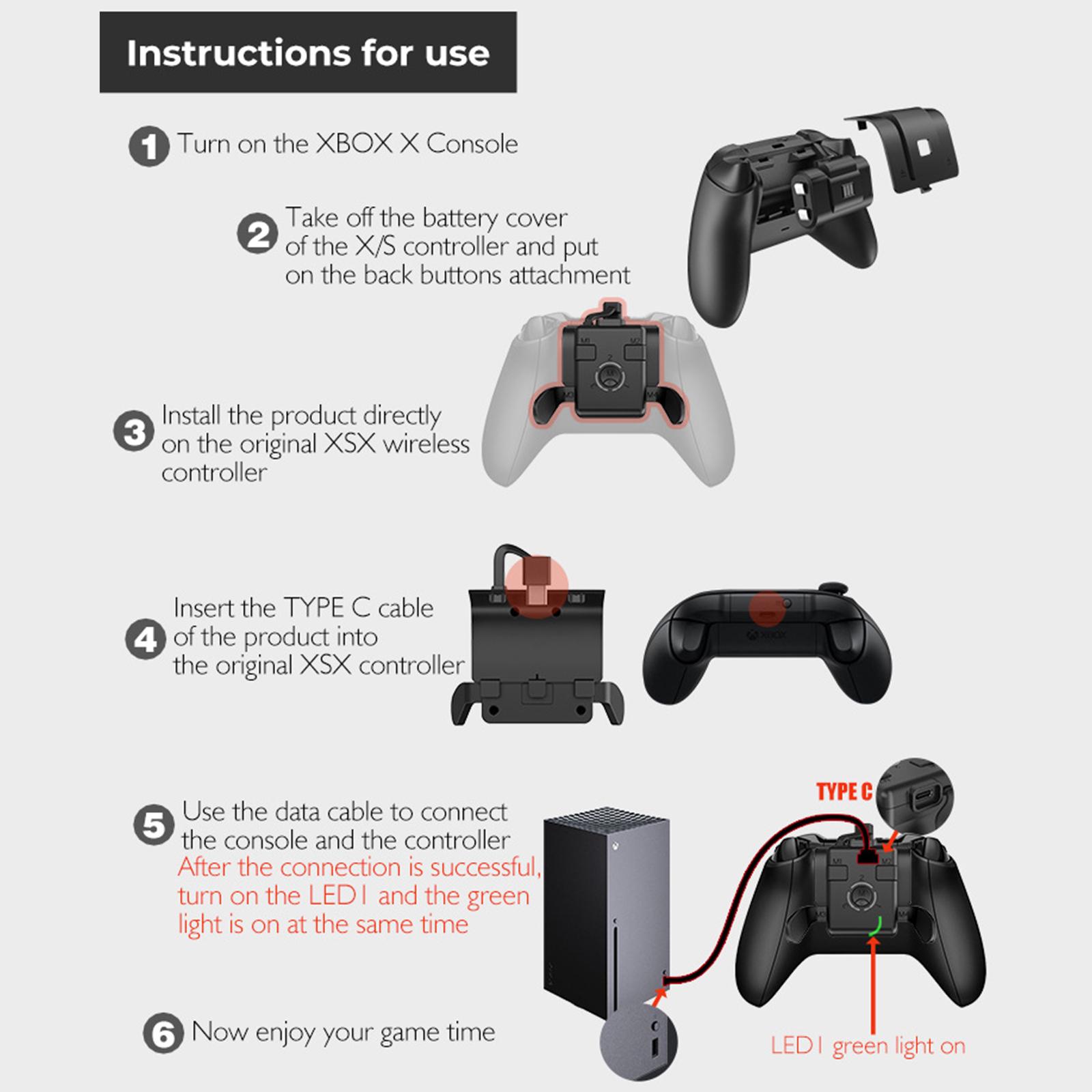 Game Controller Triggers Triggers Button Back Button Triggers Kit Flex for 