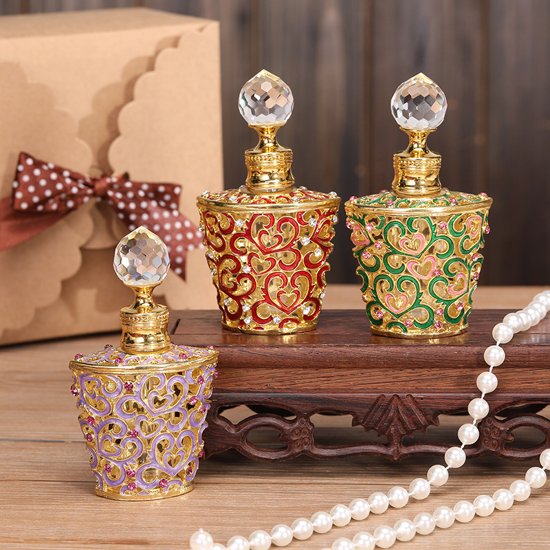 Best of 10ml Vintage Perfume Refill Bottle Arab Dubai Style Handmade Parfume Refillable Mini Empty Dropper Bottle Essential Oil Bottles Reviews & Tips