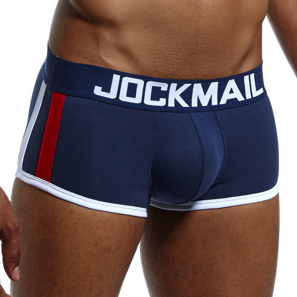 Title 19, Cueca boxer masculina com bojo, aumentando o co...