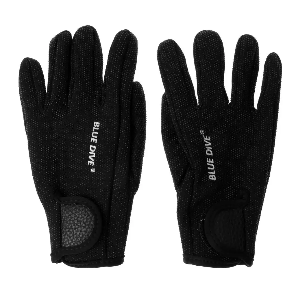 1 Pair Black/Pink 1.5mm Neoprene Elastic  Anti Slip Wetsuits Gloves Keep Warm Diving Swimming Surfing Kayaking Gloves