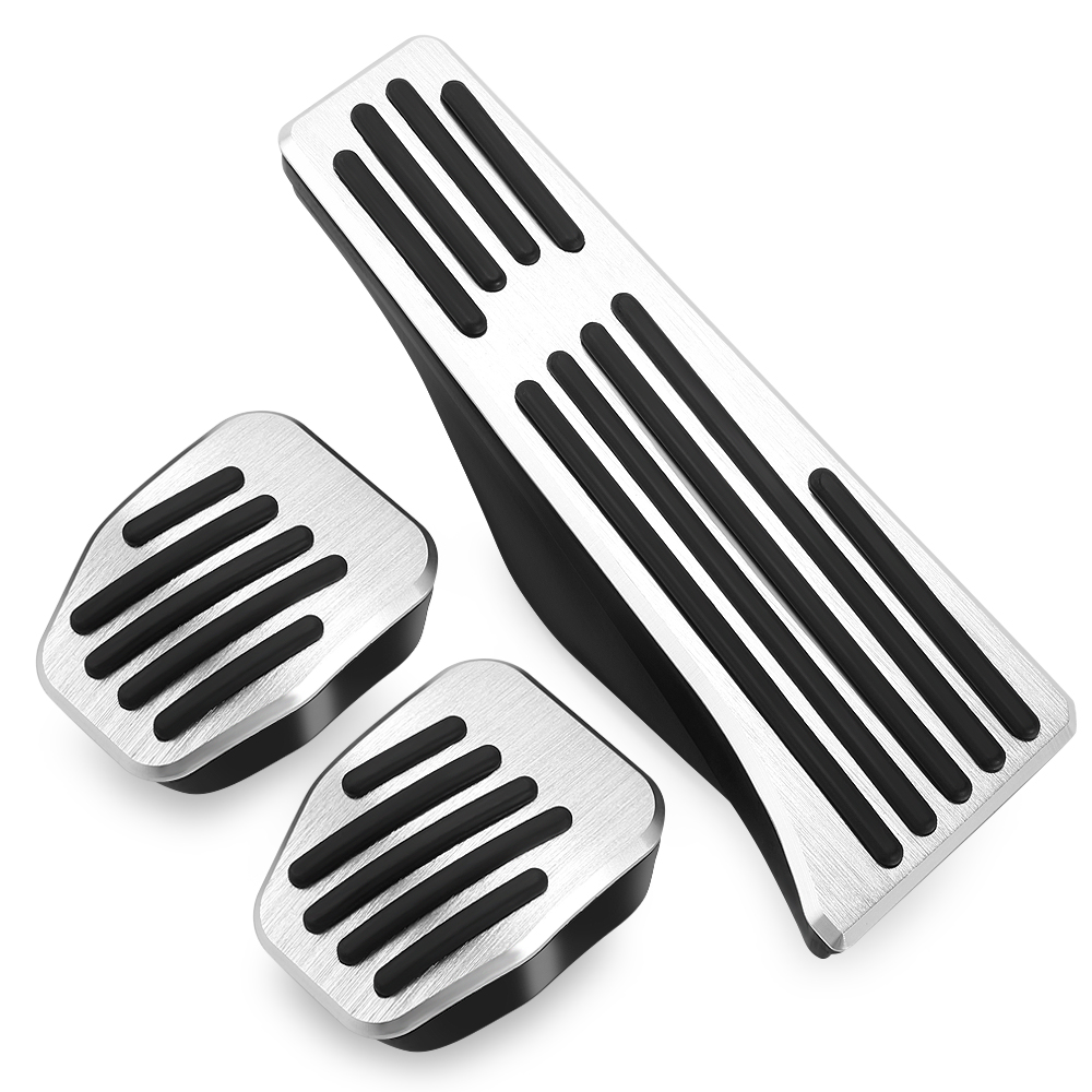 Für BMW 3 5er E30 E32 E34 E36 E38 E39 E46 E87 E90 E91 X5 X3 Z3 Fußstütze Kraftstoff Bremse Gas Pedal Pads Abdeckungen Auto Zubehör – Detail 4