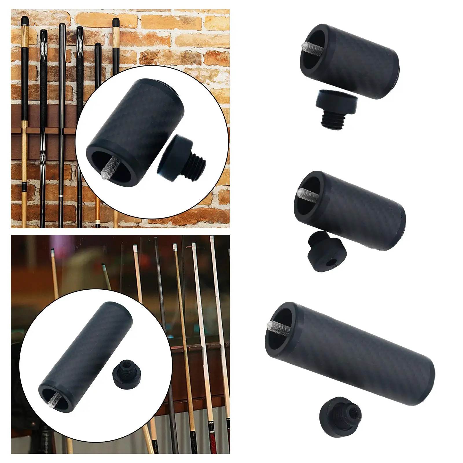 Billiards Pool Cue Extension Compact Cue Joint Accessories Snooker Pool Cue