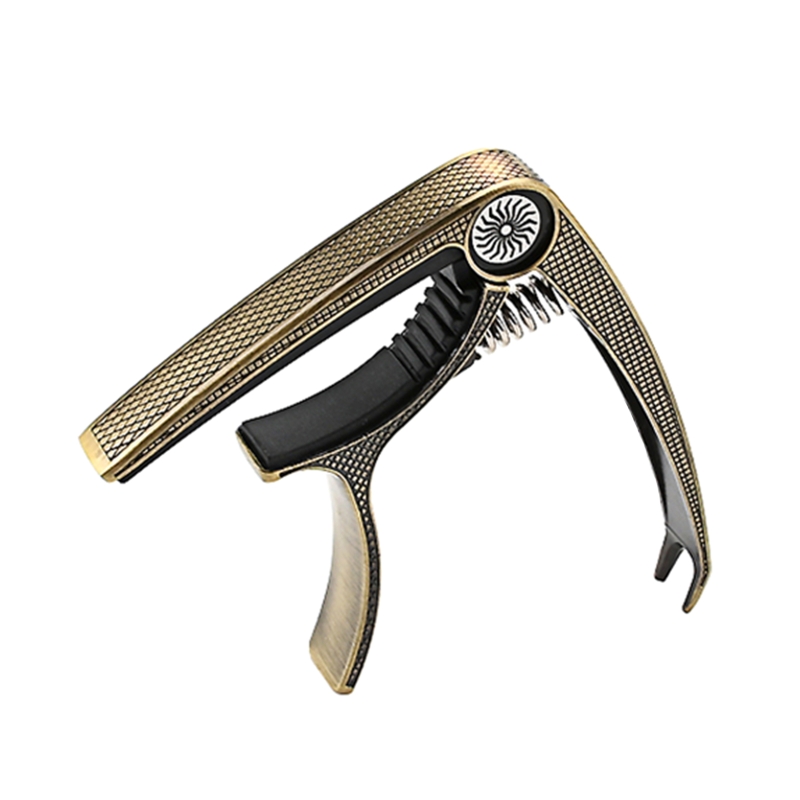 Description Picture 6 of item448D Guitar Capo Zinc Alloy Guitar Tunings Tone Clip for 6 Strings Acoustic Electric Ukulele Banjo Mandolin Bass Instruments