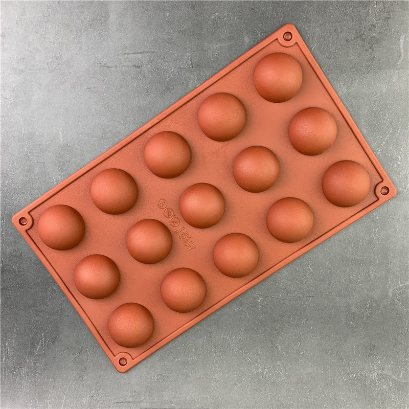 Description Picture 3 of item3D Round Half Sphere Molde Silicona Silicone Molds for Baking DIY Baking Mold Chocolate Cake Mold  Cake Decorating Tools 오레오 몰드