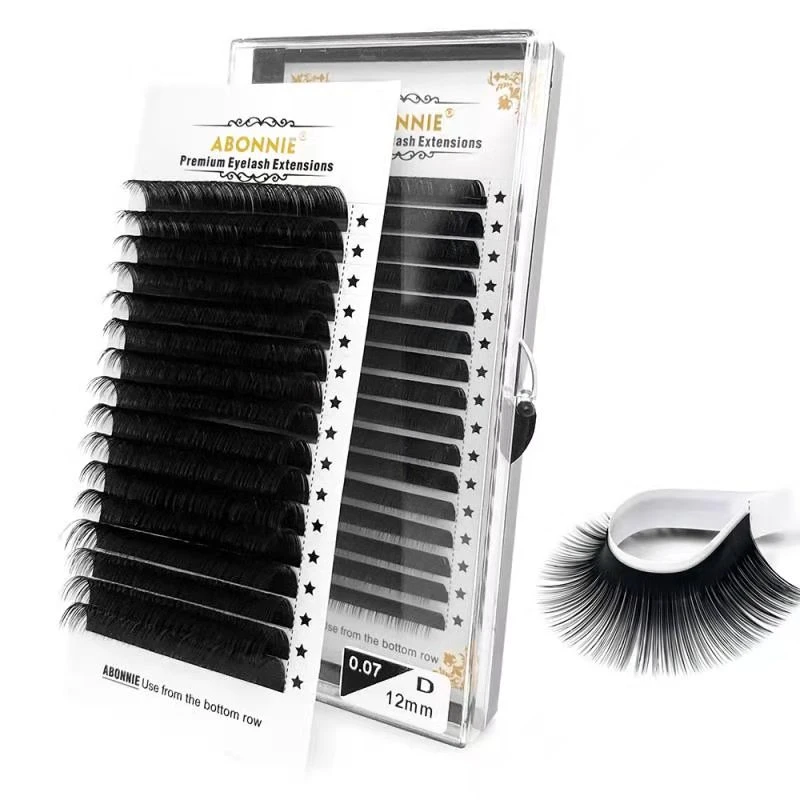 Best of Abonnie Classic Eyelashes Extension Fluffy Individual Lashes Extensions Supplies Dark Black Cilia All Size False Eyelash Reviews & Tips