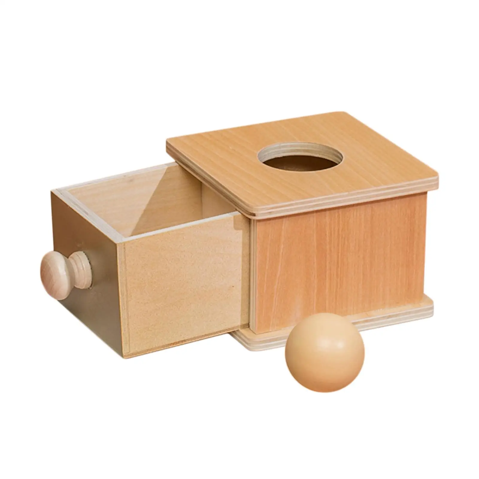 Object Permanence Box Learning Materials for Children Aged 8 to 24