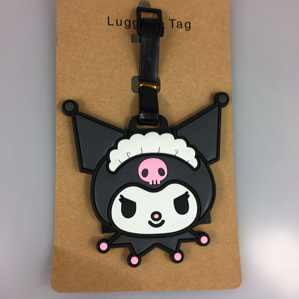 Kuromi Luggage Tag Kuromi Maid Classic Celebrity Luggage Tag