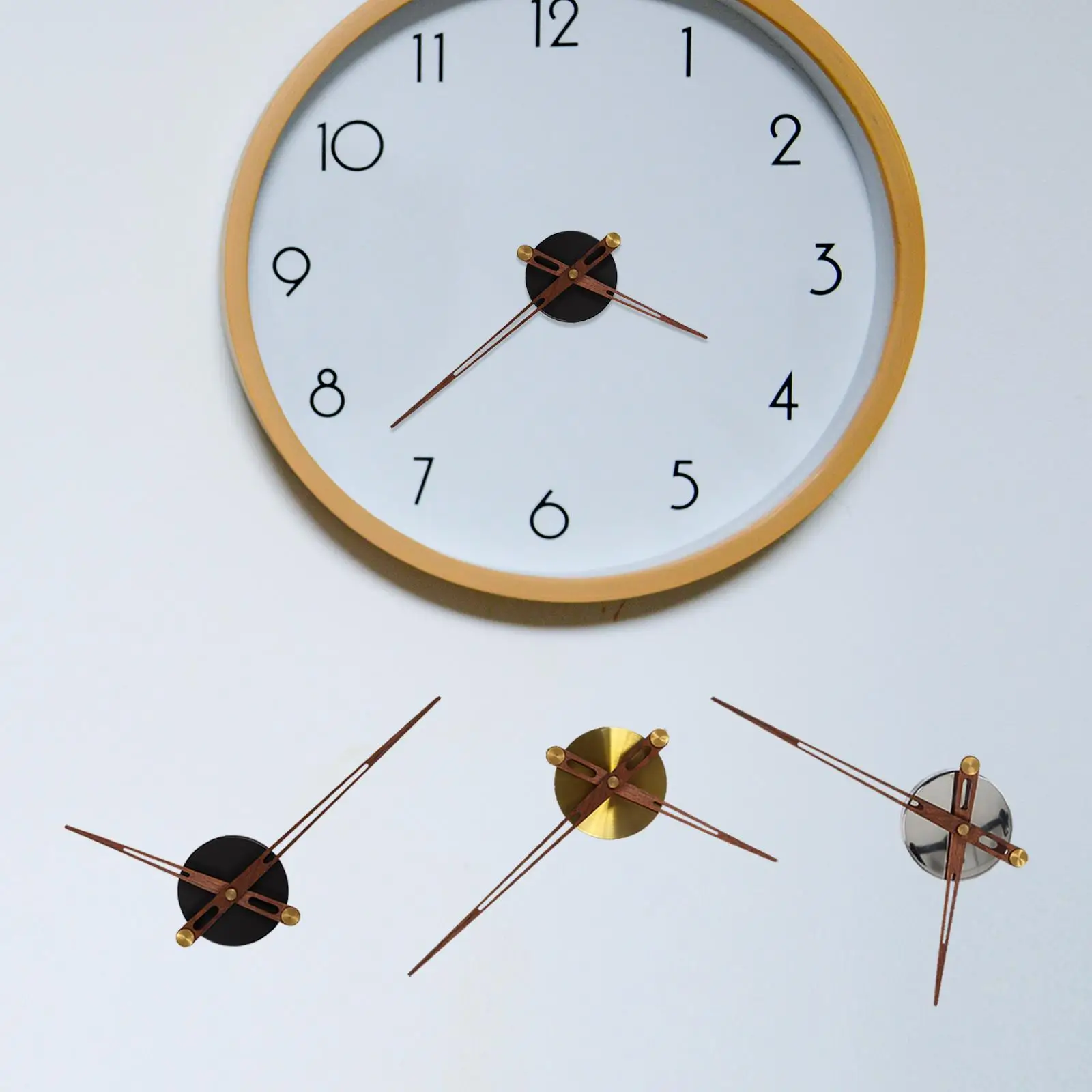 DIY Clock Movement Mechanism Kits Clock Repair Kit Silent Wood Pointers Clock Accessories Home Decor