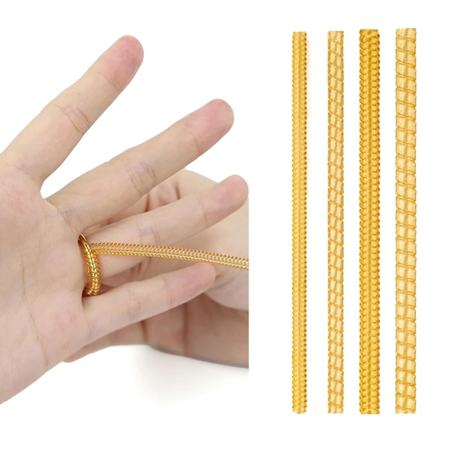 4 Pcs/set Spiral Invisible Ring Sizer Adjuster for Loose Rings