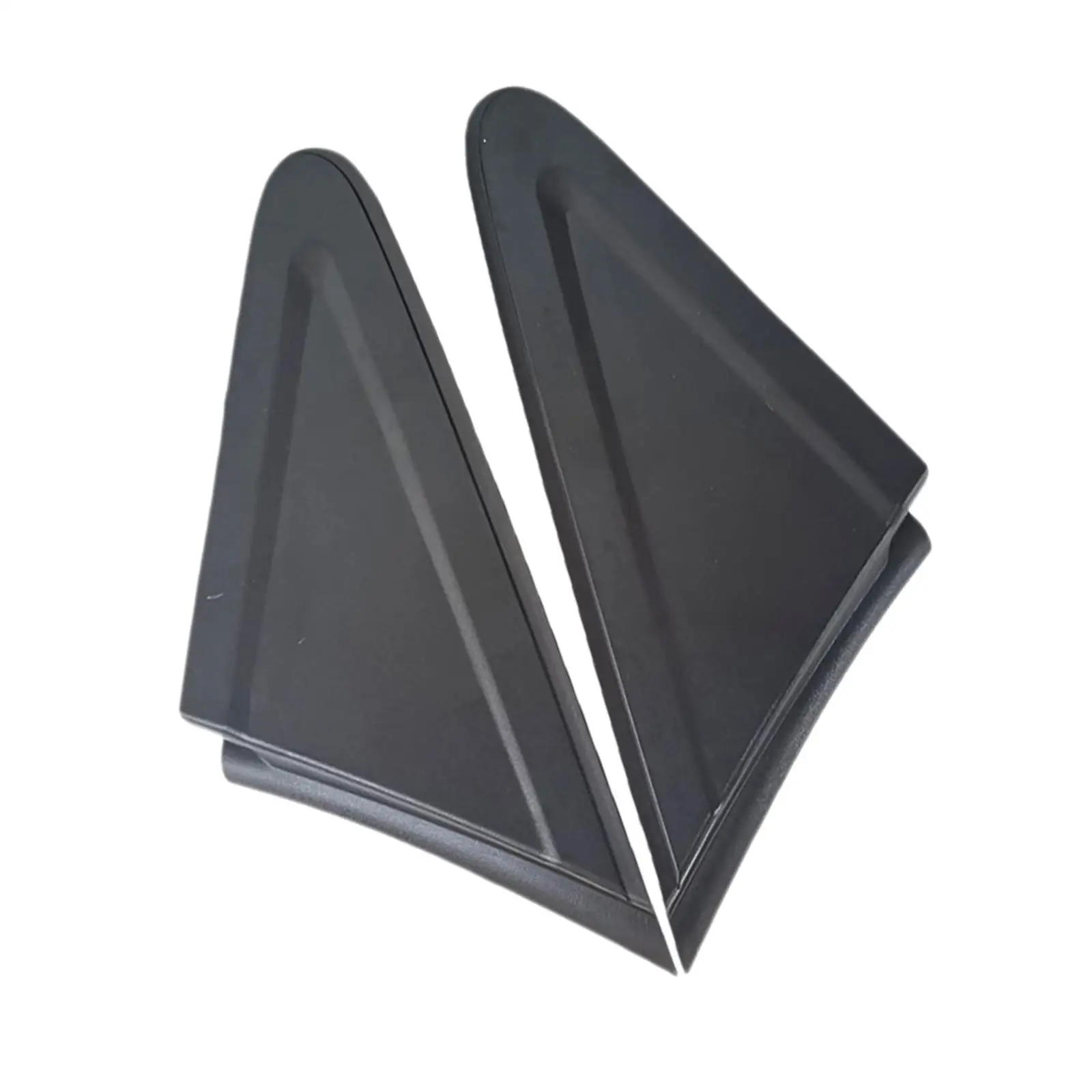 2x Car Front Exterior Pillar Corner Trim Triangle Cover for Honda Civic