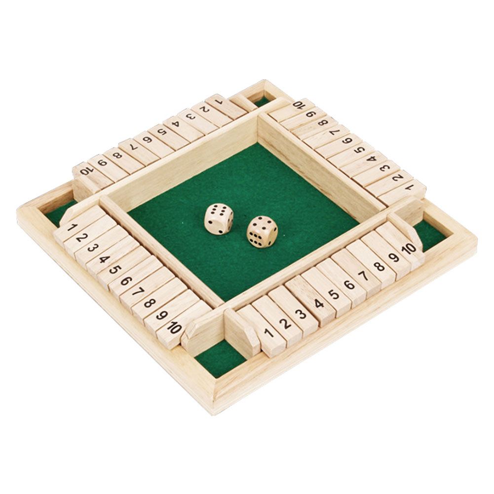 Игра Shut The Box для детей 1-4 игроков для взрослых, паб, бара,  математические навыки для семьи, игрушка, детская комната, классная доска с  играми для обучения | AliExpress