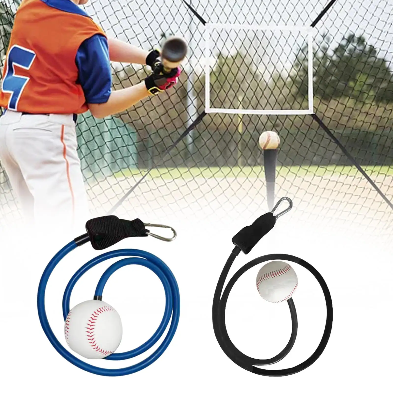 Baseball Pitching Bands Baseball Throwing Trainer Resistance Bands Outdoor Baseball Exercise Band for Kids Adults Stretching