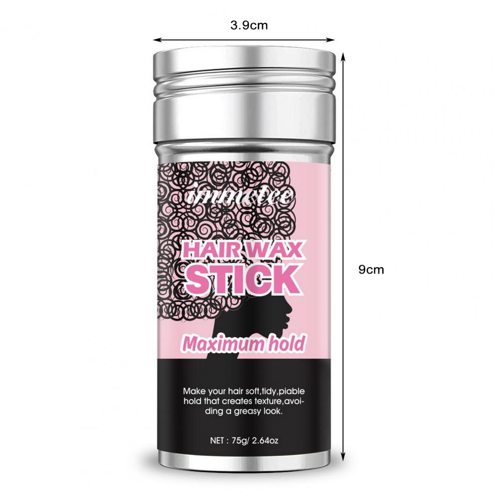 Description Picture 2 of itemHair Wax for Broken Ends Hair Wax Stick Long Lasting Hair Styling Wax for Men Women Professional Frizz Fixed Solid for Fluffy