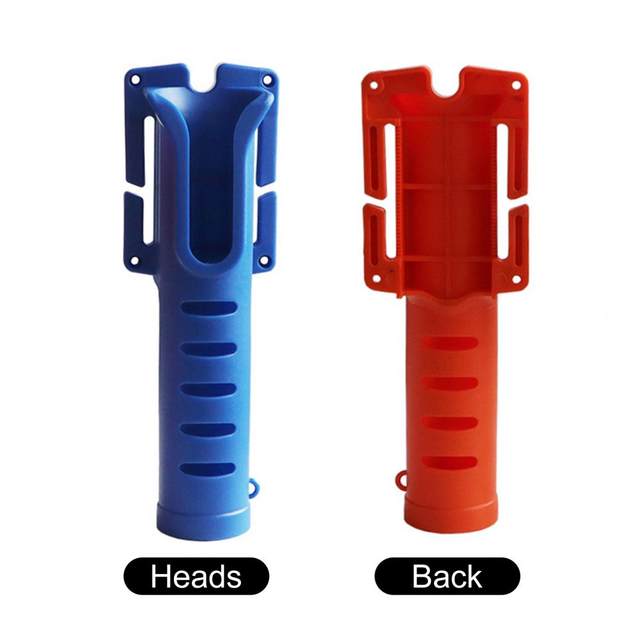 1 Set Fishing Pole Holder ABS Sturdy Lure Rod Holder Back Serrated Design  Anti-slip Fishing Pole Rack Fishing Rod Bracket - AliExpress