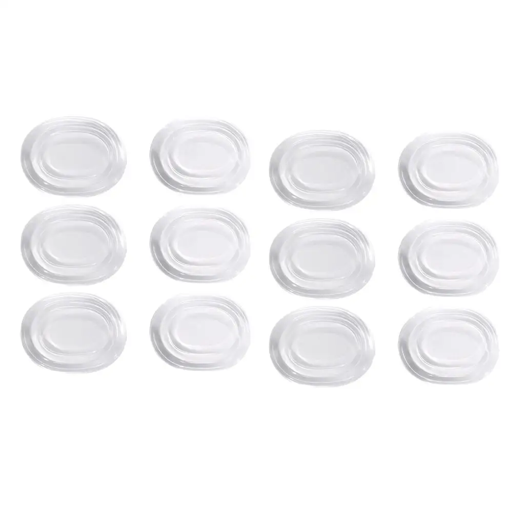 12 Pcs. Damper Pads Drum Pads Silicone For Drums Control Snare Drum Floor Tom
