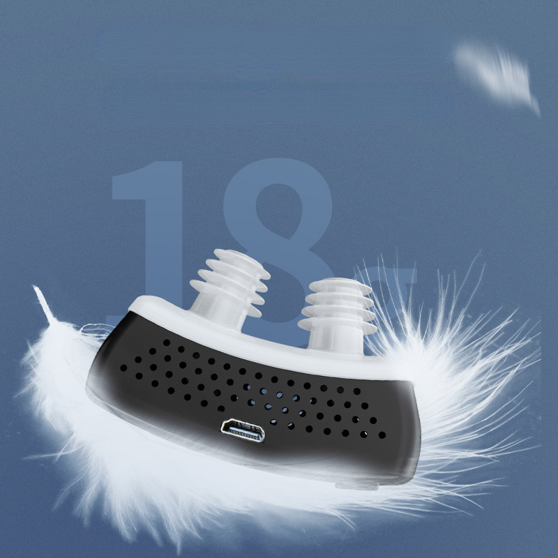 Best of Portable Electric Snoring Stop Sleep Nasal CongestionThrough Nose Device Intelligent Correction Anti-snoring Stop Snoring Device Reviews & Tips - Image 2