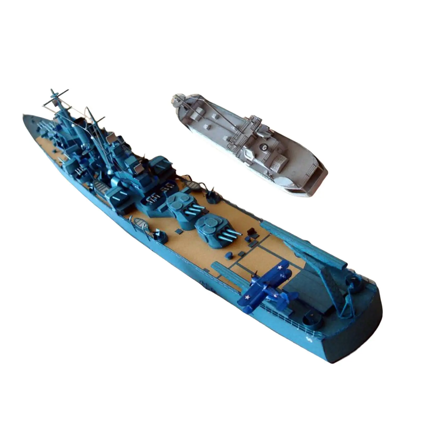 Navy Ship Models Naval Ship Building Submarine Paper Model Kit Papercraft Toy