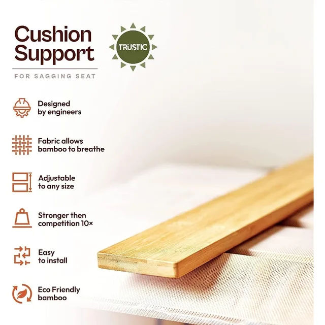 Trustic Couch Cushion Support for Sagging Seat [ 22 x 84], Sofa