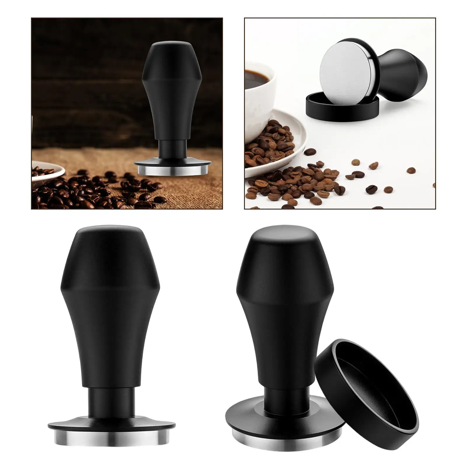 Stainless Steel Coffee Hand Tamper Barista Home for Office Restaurant
