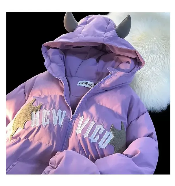 Hooded Padded Jacket and Thin Sweatshirt 13
