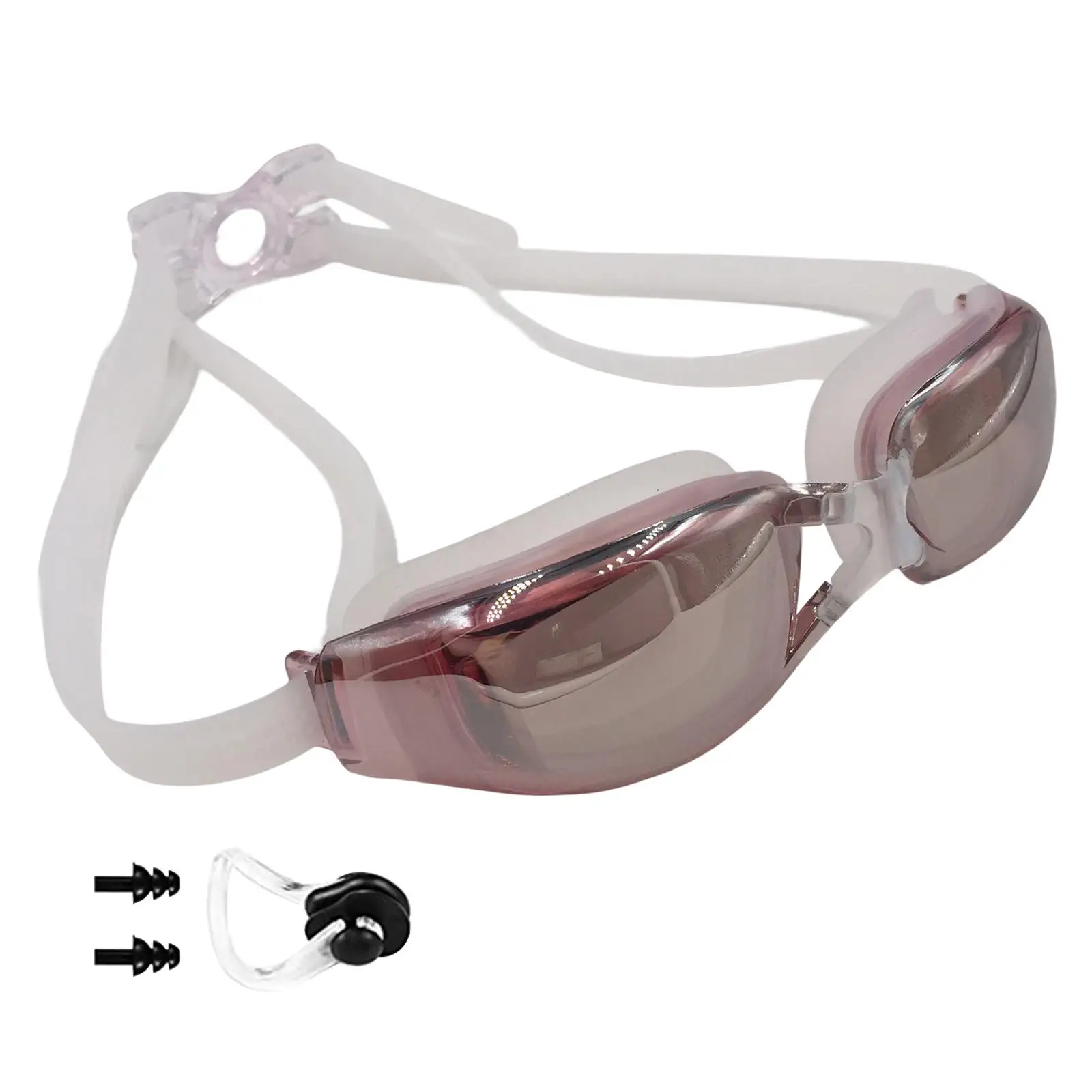 Unisex Swimming Goggles Anti Fog Case Eyewear Underwater Women Adjustable Strap Wide Eyewear professional
