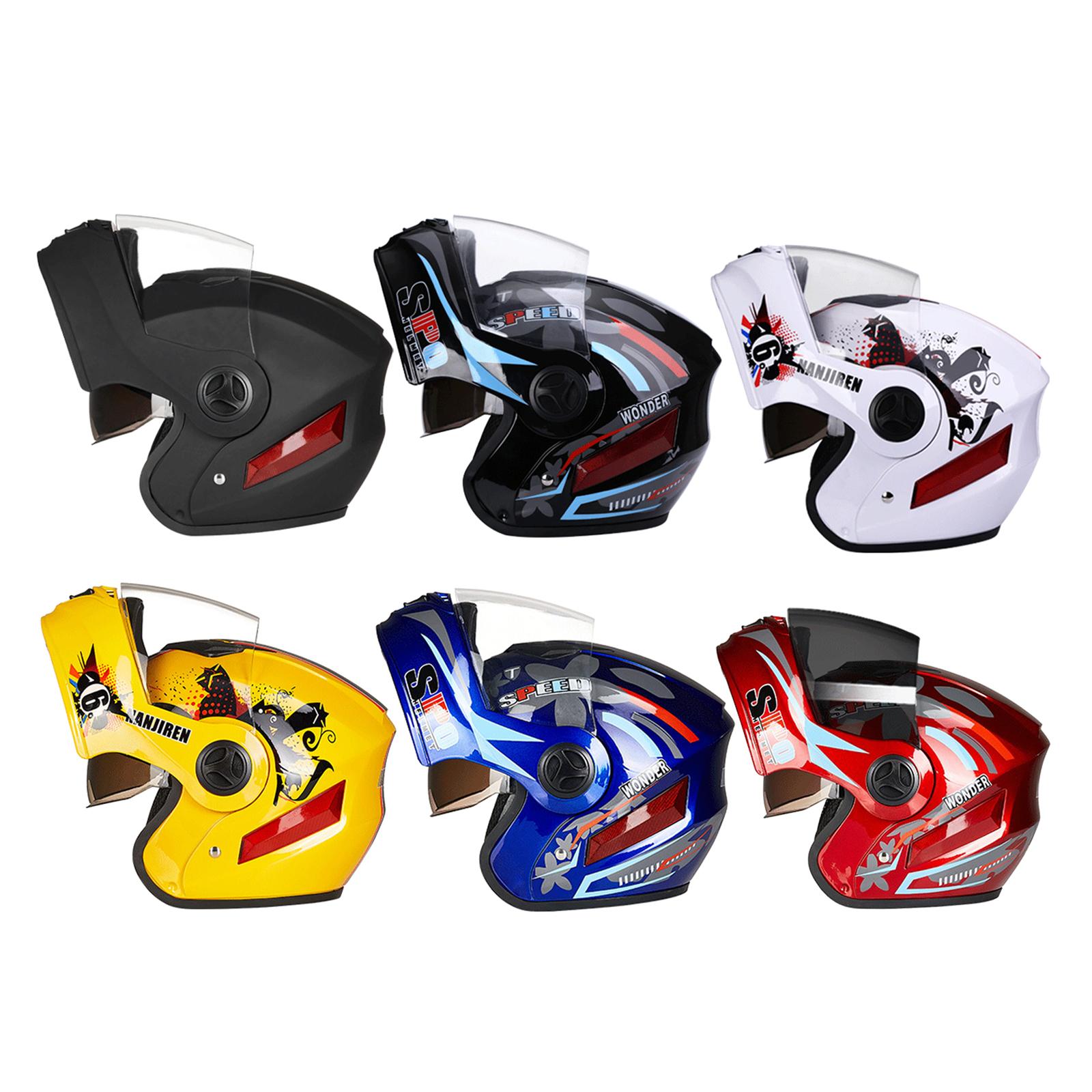 Modular Motorcycle Helmet Double Air Vents Aerodynamic Off-Road Dirt Bike