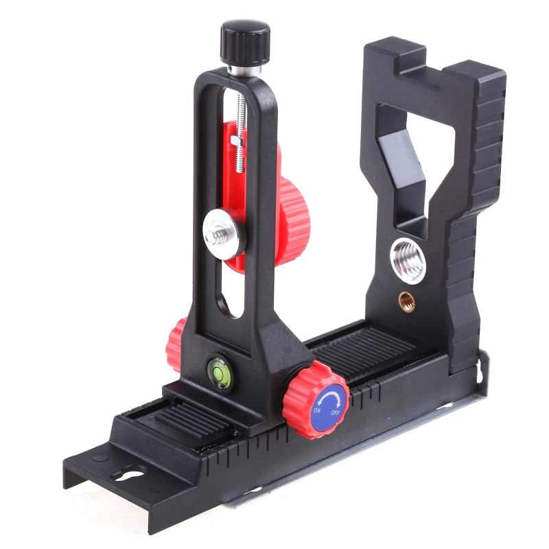 Einstellbare starke magnetische Laser-Level-Halterung Wand-L-Halterung mit Clip halter halter 1/4 "/5/8" Gewinde – Detail 1