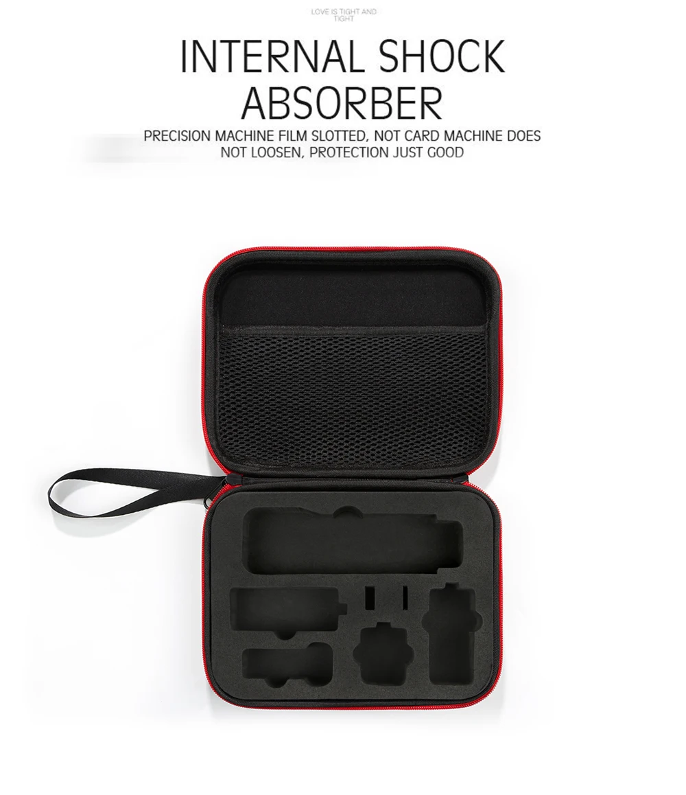 Description Picture 5 of itemFor DJI Osmo Pocket 3 Stabilizer Portable Case Carrying Case  Gimbal Accessories Bag Waterproof Storage Bag Multi Functional