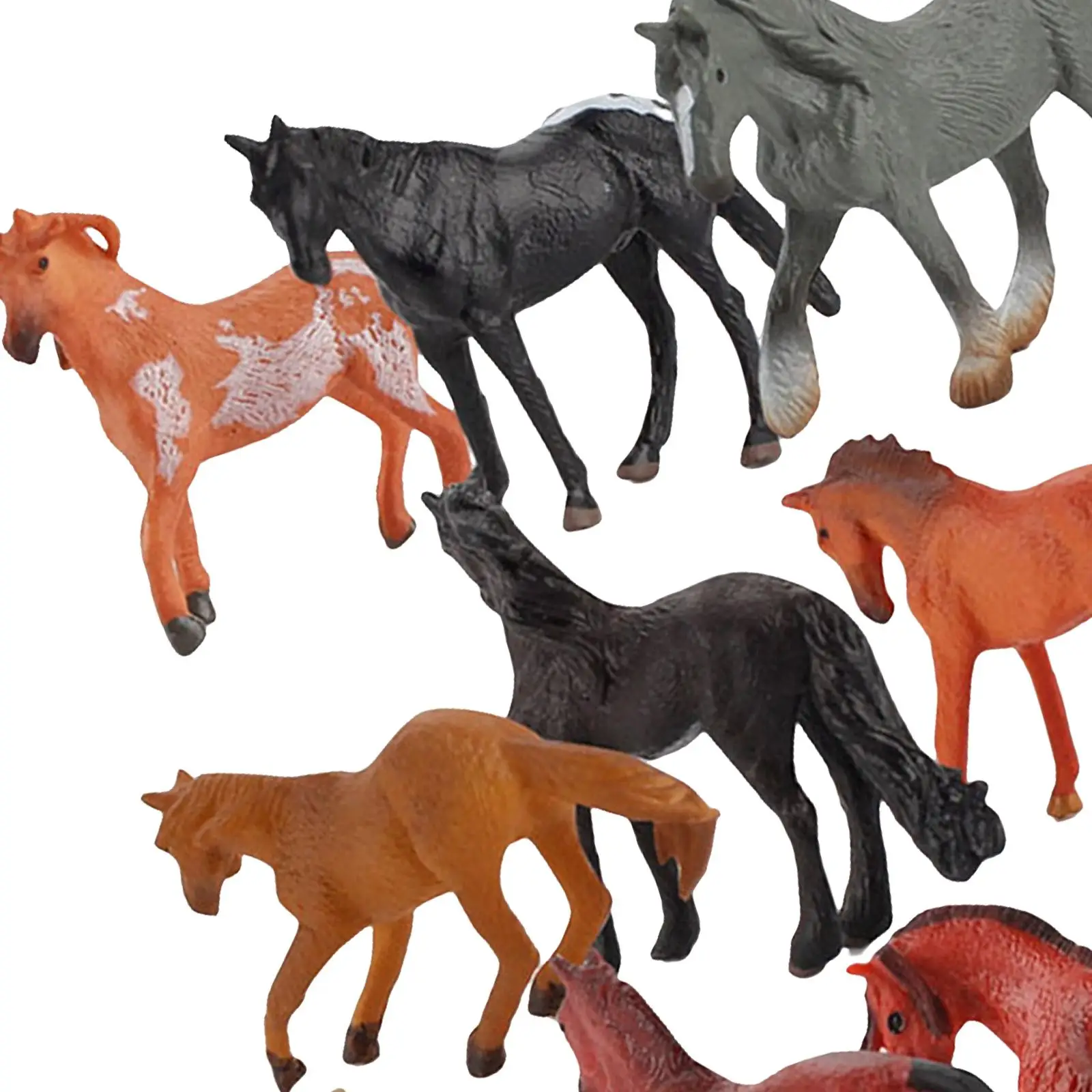 18 Pieces Miniature Animal Models for DIY Projects Kindergarten Girls Boys