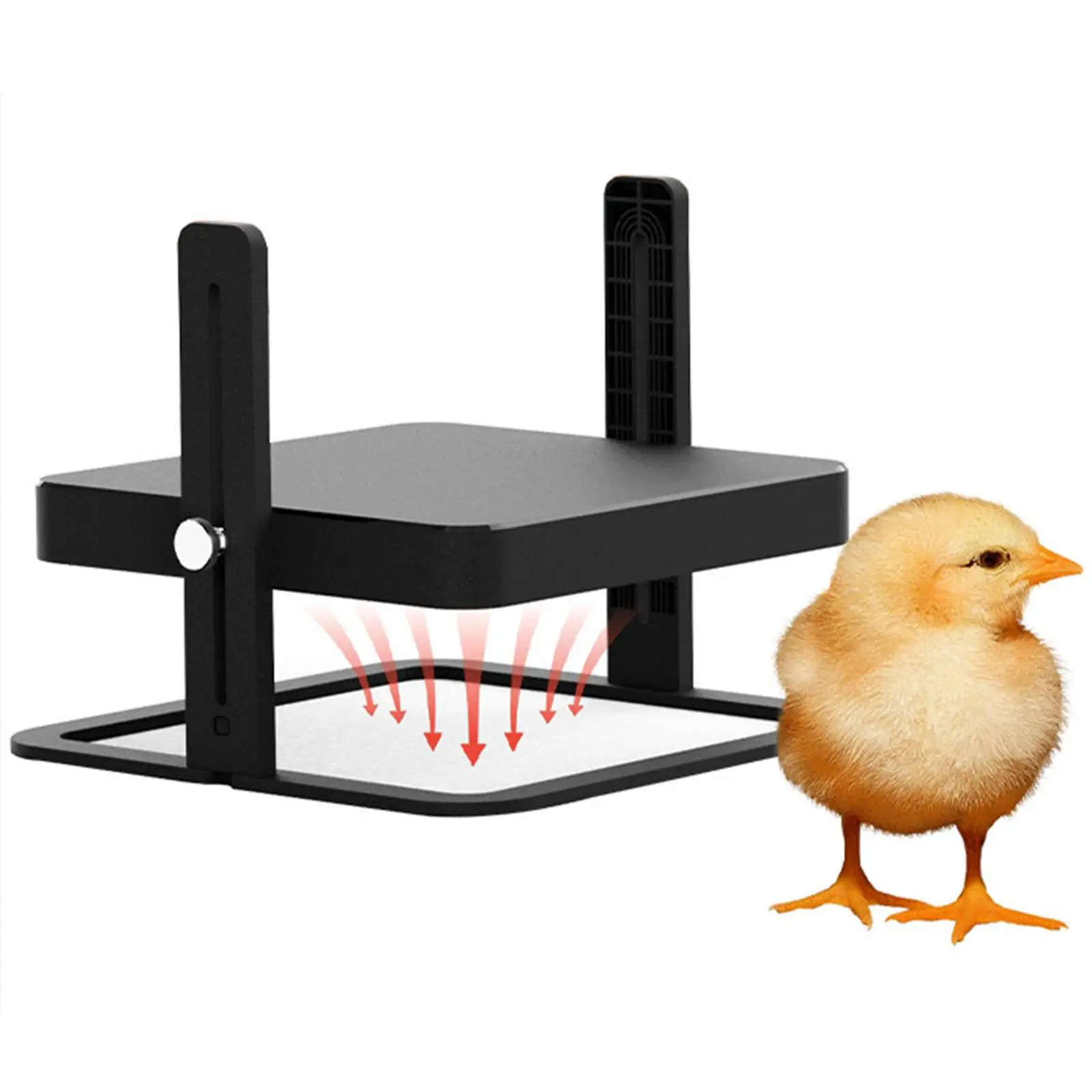 Chick Brooder Heating Board Adjustable Height Angle Hen Pet Supplies Incubator Breeding Keeping Warm for Chicken Hen Poultry