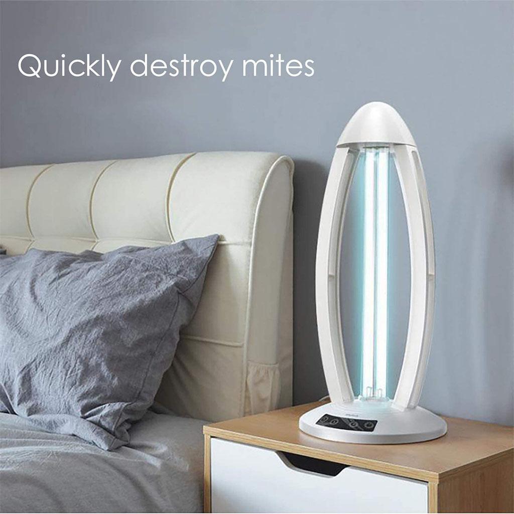 Ozone Ultraviolet Lamp UV Sterilization Light for Home Office Car Toilet Area