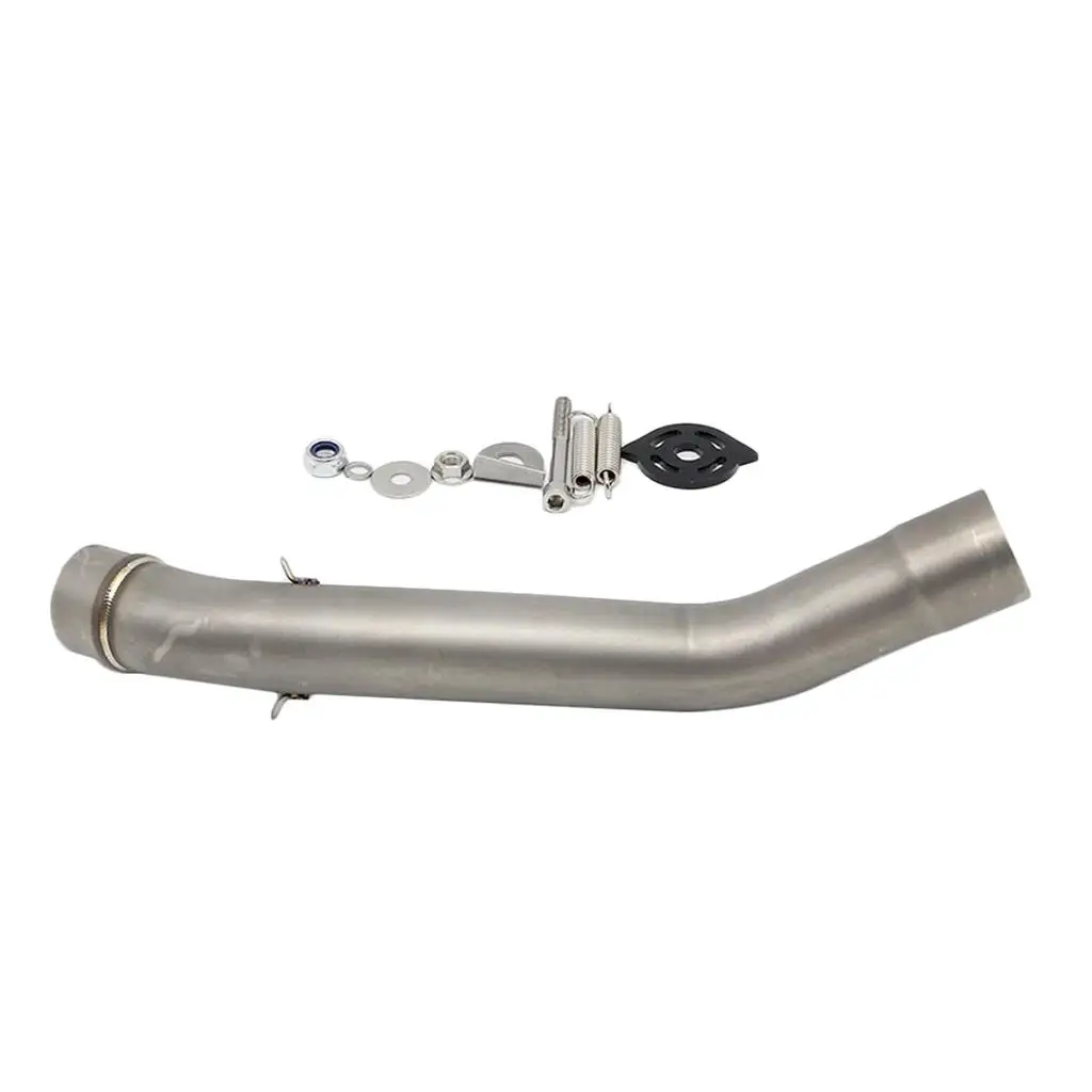 Motorcycle Exhaust Middle Pipe Stainless Connecting Tube for Kawasaki Z750