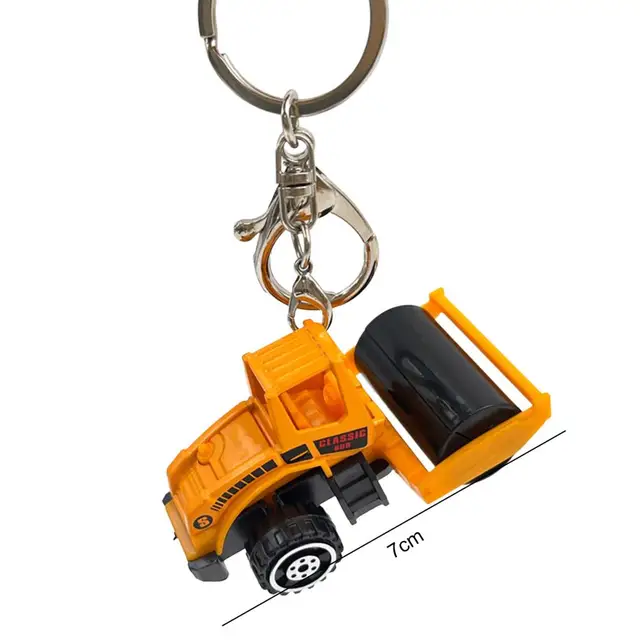 Sports Style Small Gift Key Chain, Outdoor Mini Alloy Backhoe Excavator  Series Key Chain, Creative Toy, School Bag Pendant, Exquisite Small Gift -  Temu