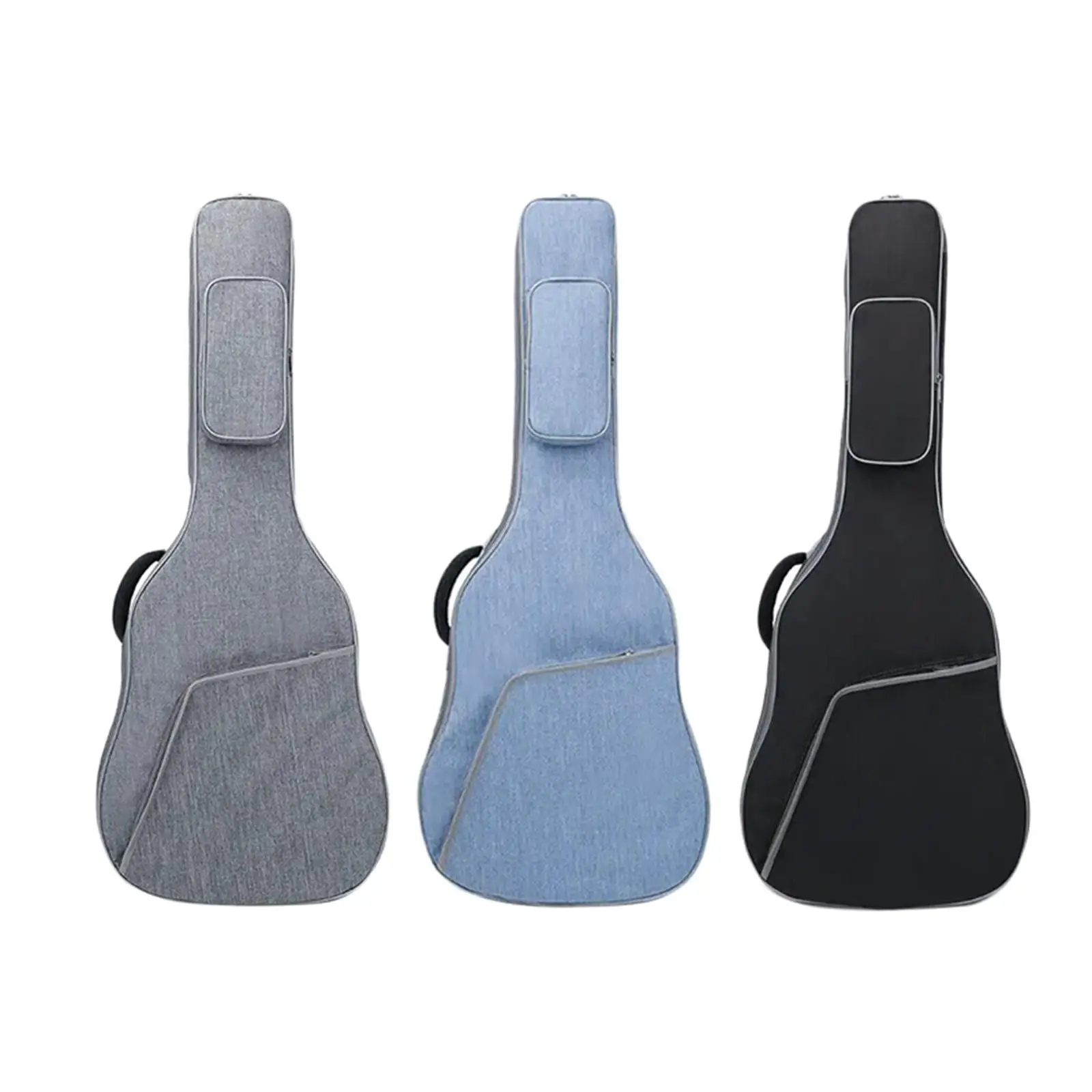 Guitar Dust Cover Bag Backpack with Carrying Handle Electric Gig Bag for Electric Guitars Concert Travel Acoustic Guitars