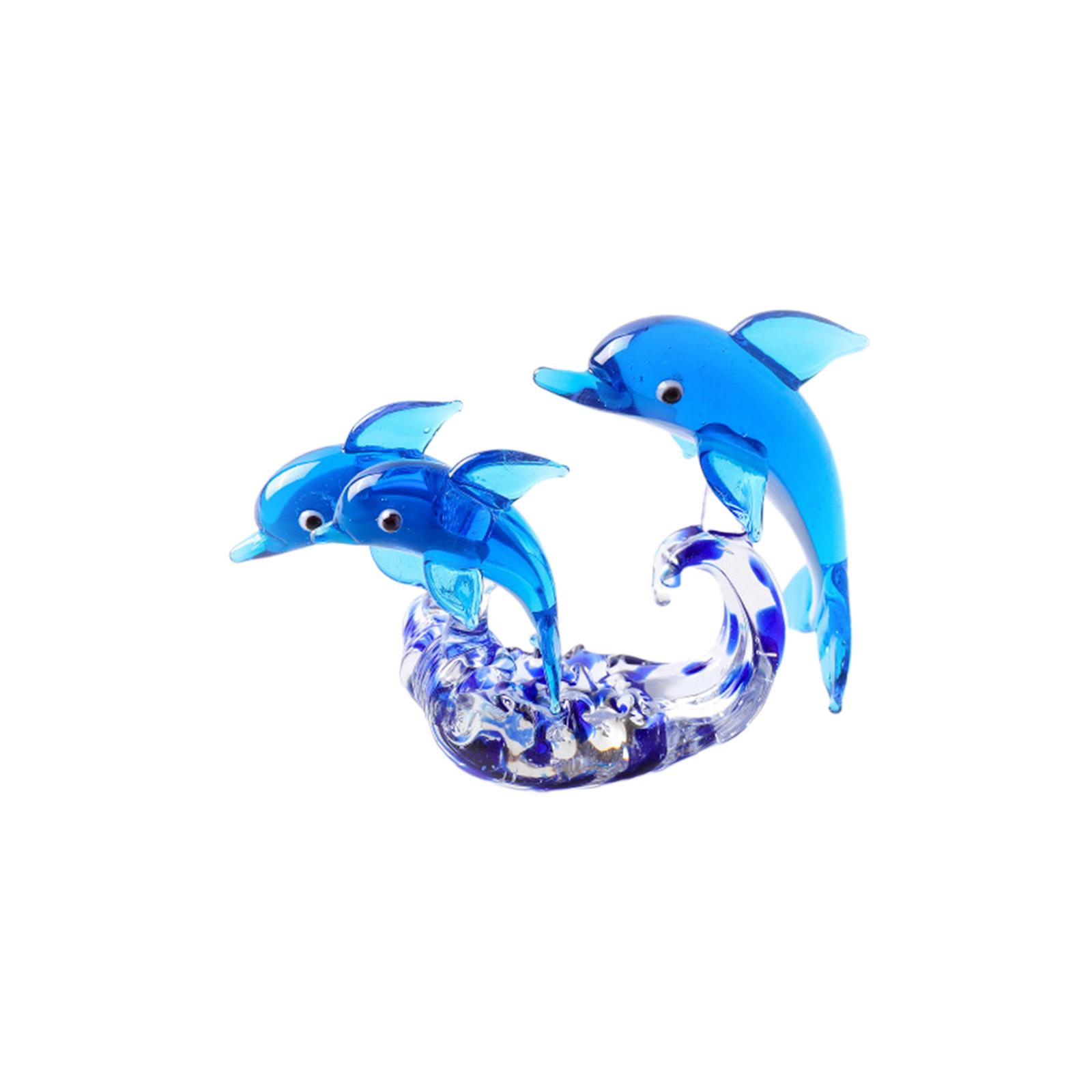 Dolphin Decor Lovely Crafts Marine Fish Tank Craft Living Room Dolphin Statue