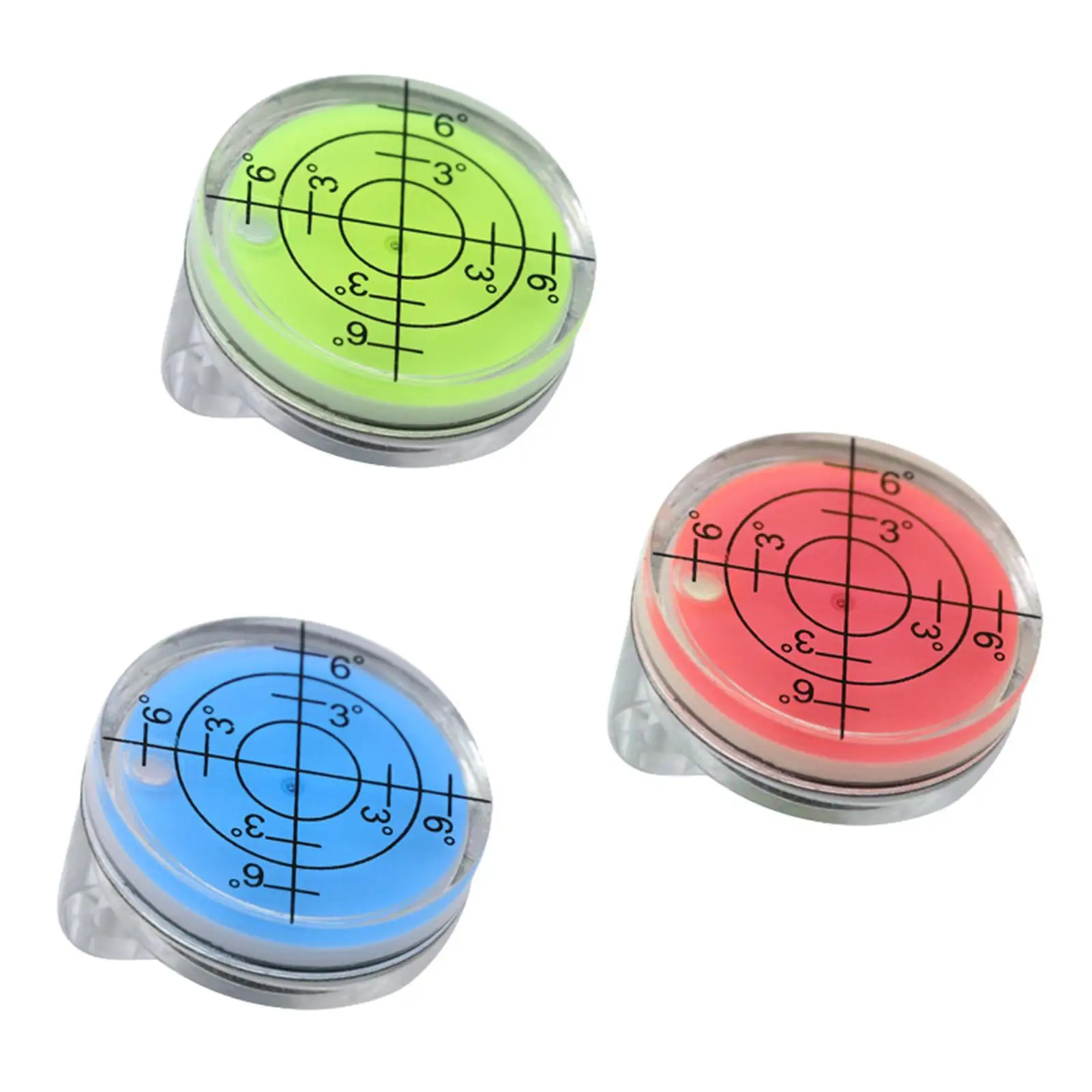 Golf Ball Marker Golf Hat Clip Golf Course Accessories Compact Outdoor Sports Ball Mark Putting Aid Cap Clip with Ball Marker