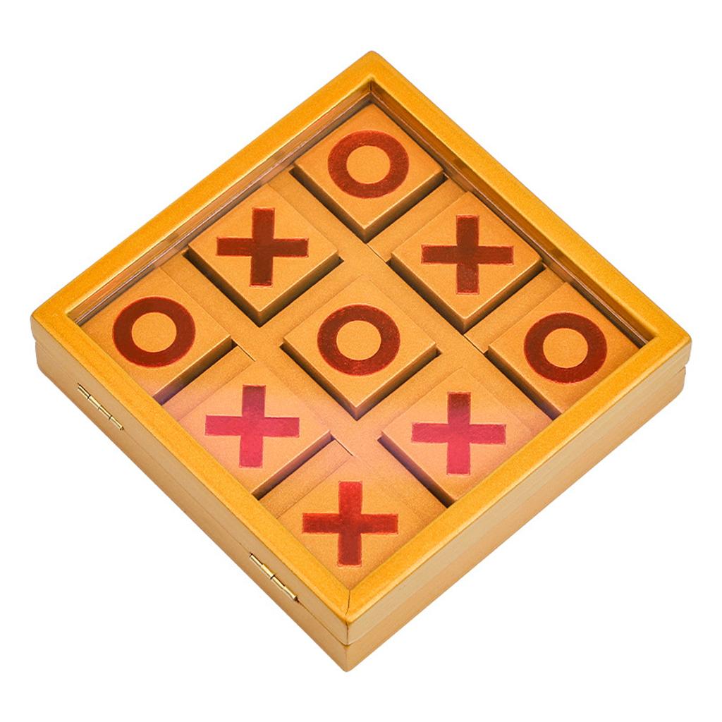 Классическая настольная игра Tic-Tac-Toe, двойная Боевая игрушка X O,  шахматы и кресты | AliExpress