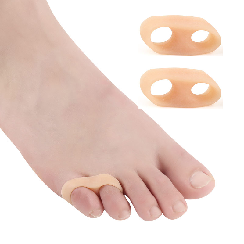 Best of Pexmen 2Pcs Gel Pinky Toe Separator Kids Little Toe Spacer For Overlapping Toe Calluses Blister Relieve Foot Pain For Children Reviews & Tips - Image 4