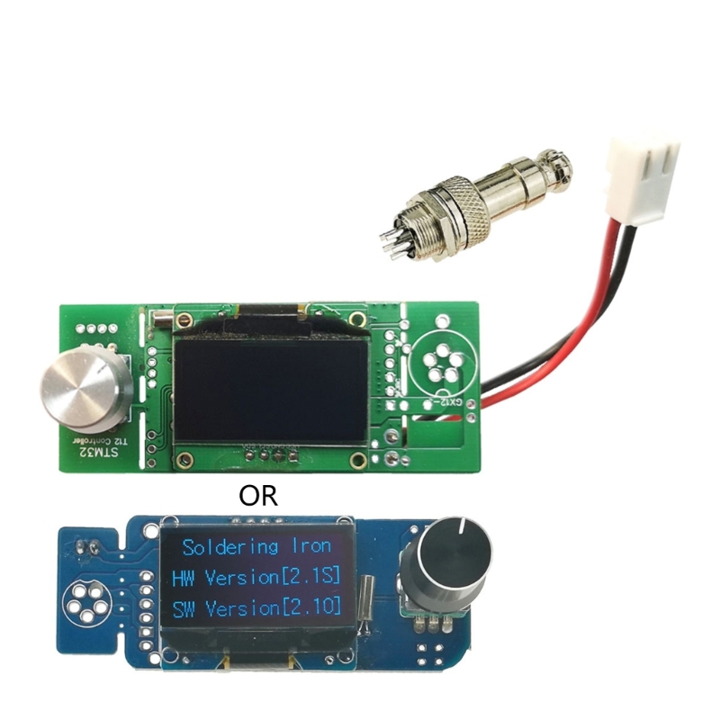Паяльная станция T12 DIY STM32 OLED 2.1S | AliExpress