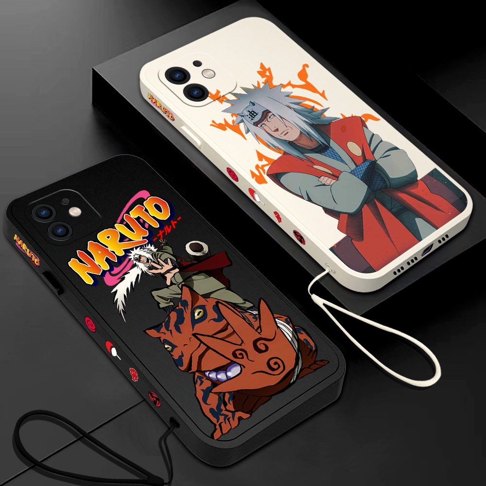 Силиконовый чехол с аниме Наруто Jiraiya для iPhone 14 13 12 11 Pro Max  Mini X XR XS MAX Plus | AliExpress