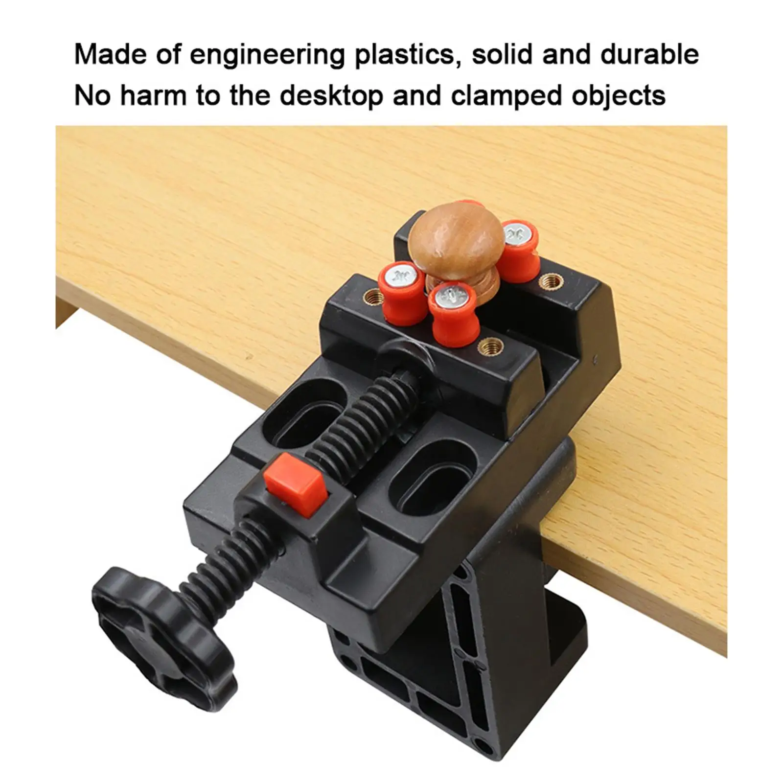 Heavy Duty Tabletop Clamp Vice for Metalworking Jewelry Making Building Work Drilling