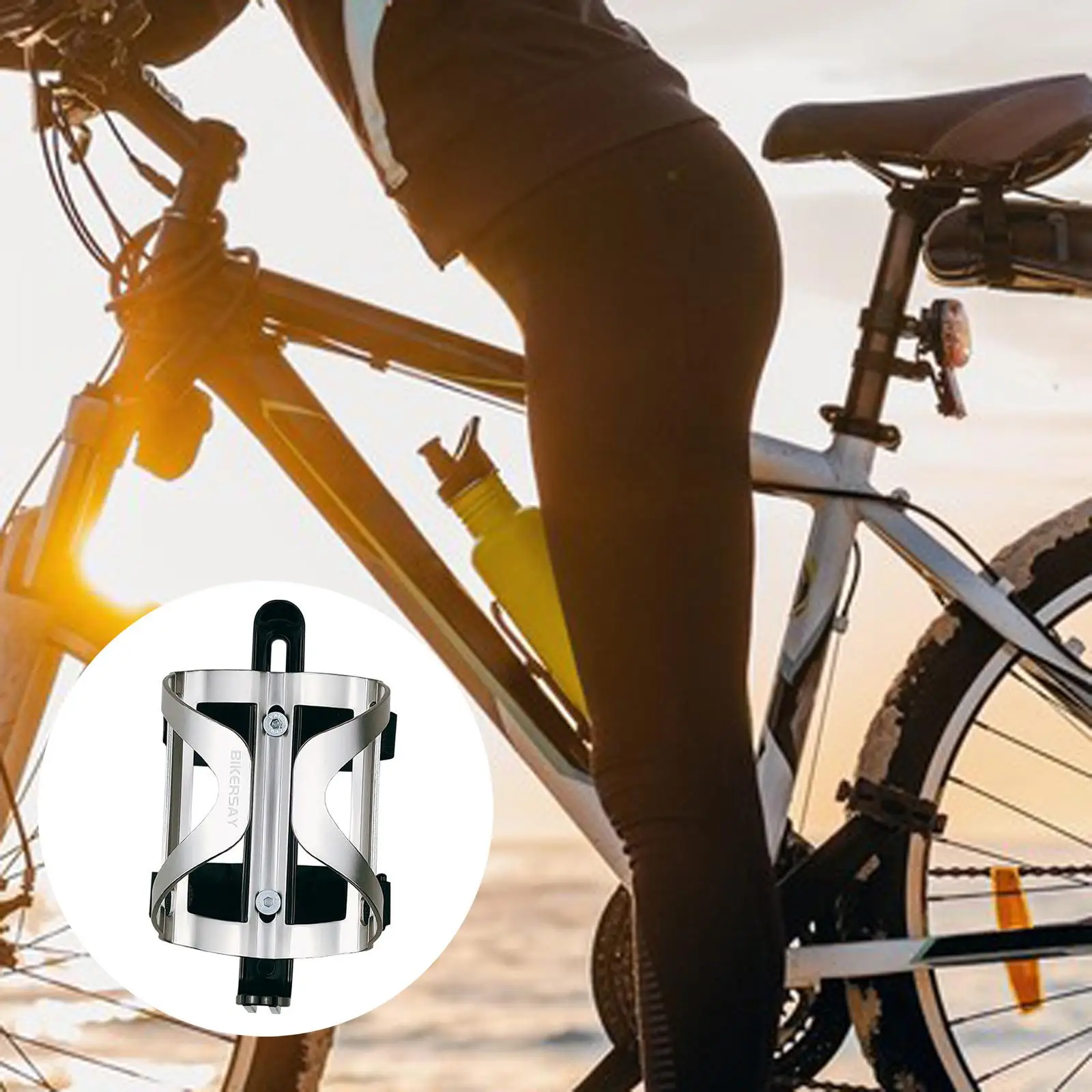 MTB Road Bike Water Bottle Holder Mount Bracket Beverage Bottle Stand Kettle Support Lightweight Cycling Bike Cup Holder