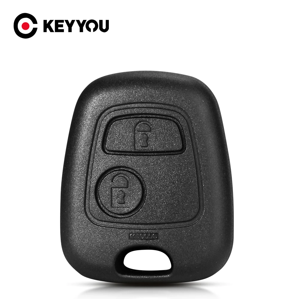 KEYYOU Fernbedienung Auto Schlüssel Shell Fob Schlüssel Fall Abdeckung Für Peugeot 106 107 206 207 306 307 406 407 Citroen C1 C2 C3 C4 C5 XSARA Picasso – Detail 3