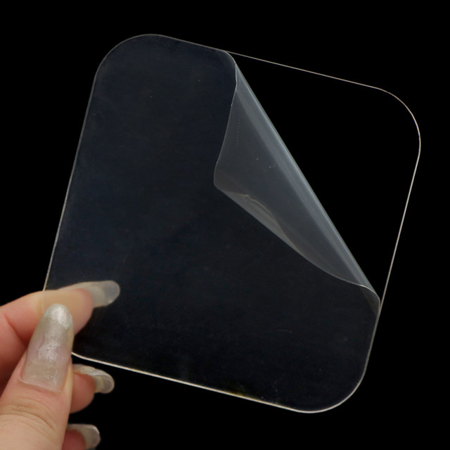 1cm Flat Clear Boxes Clear Plastic pvc Packing Boxes Clear pvc