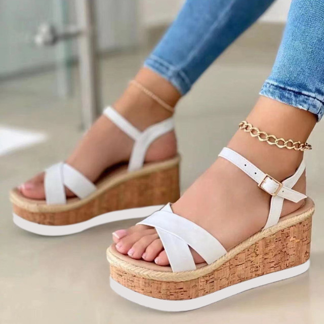 Flat sales platform wedges