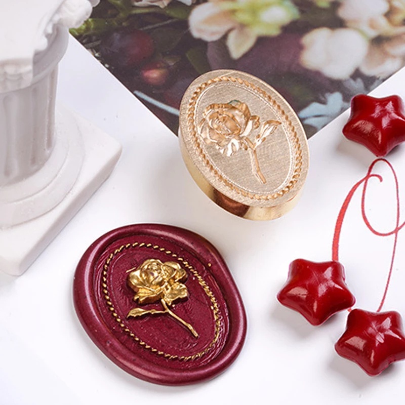 DELORIGIN Sceau De Cire En Relief 3D En Forme De Château - Vintage