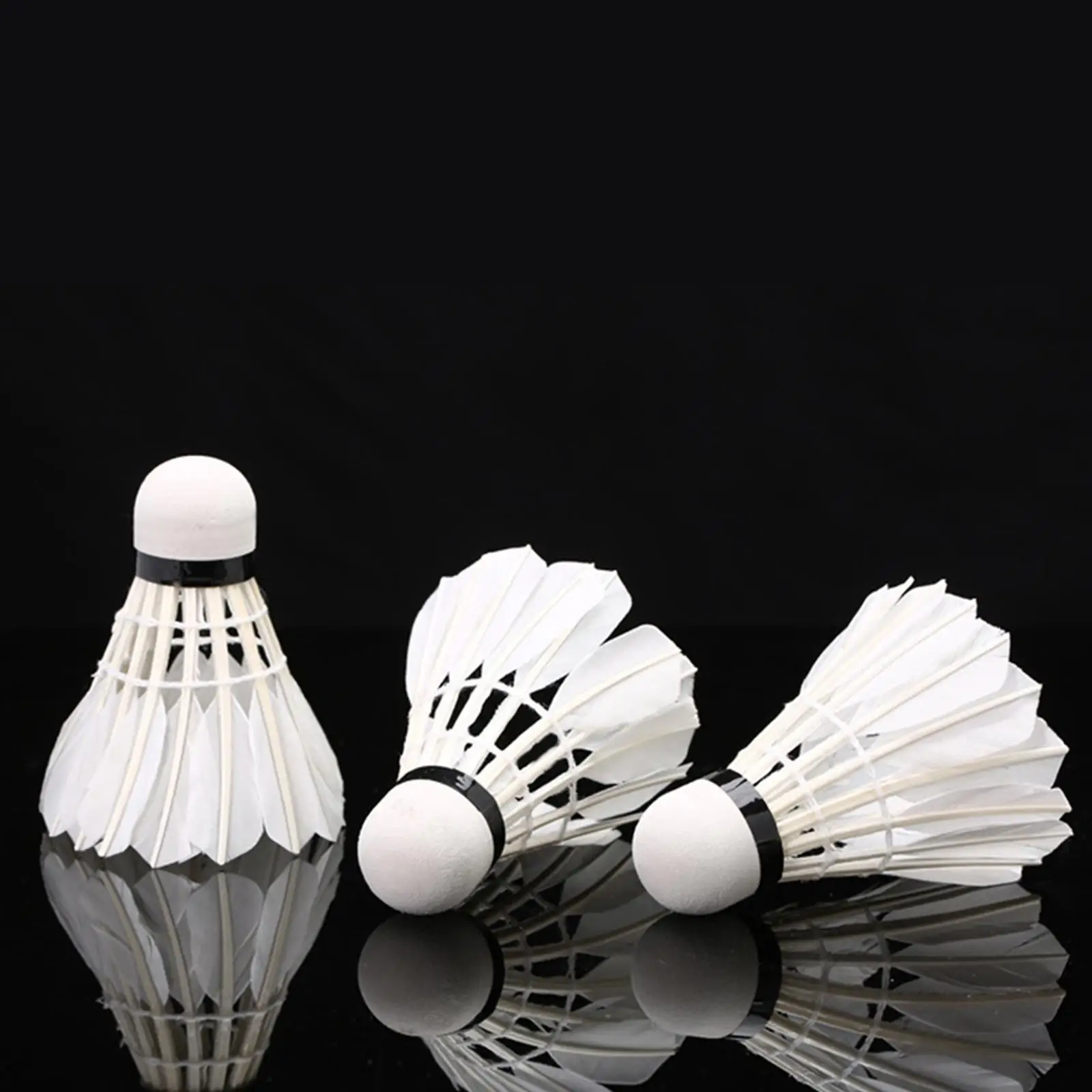 3x Badminton Shuttlecocks Stable Durable Professional Badminton Ball for Game Activities Indoor Outdoor Youth Adults