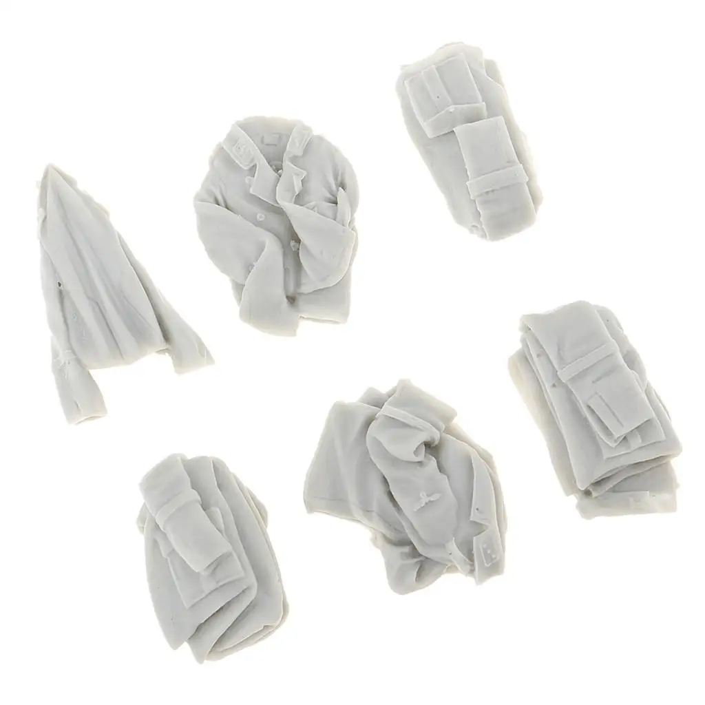 1:35 Resin Unpainted  Scene Accessories Models Clothes Shoes Hat