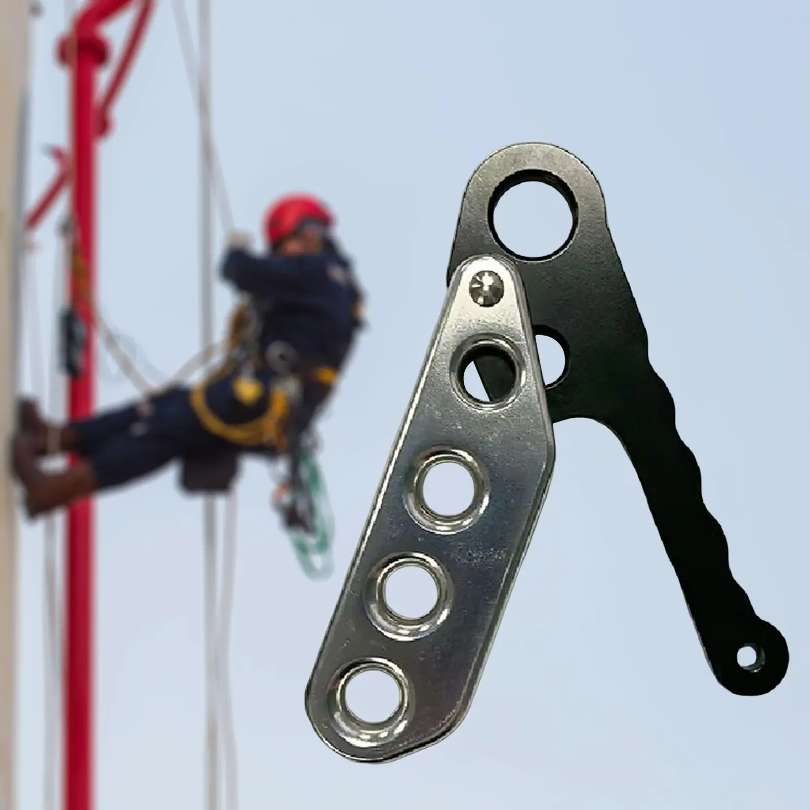 Rock Climbing Descender Fall Protection High Strength Belaying for